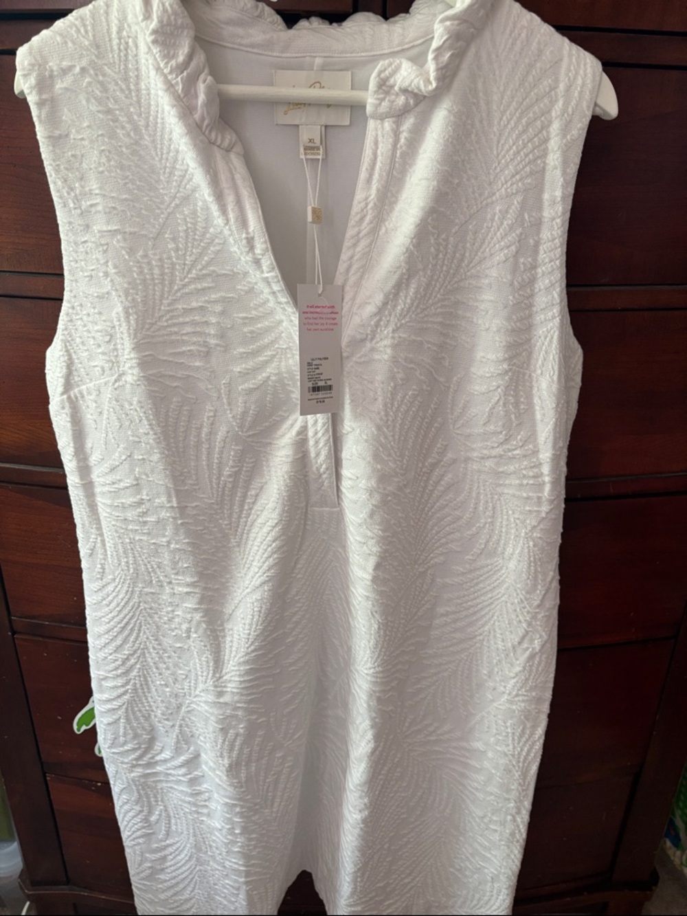 NWT Lilly Pulitzer Elsey Shift Leafy Knit Pucker Jacquard